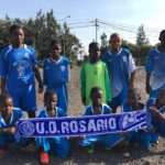 Equipo de la U.D. Rosario del orfanato del Congo 