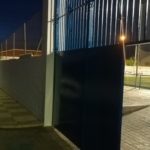 Pintado puerta y arreglo muro 