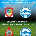Cadete: U.D. Fuente de Piedra C.F. vs U.D. Rosario
Benjamín: C.D. Rincón vs U.D. Rosario